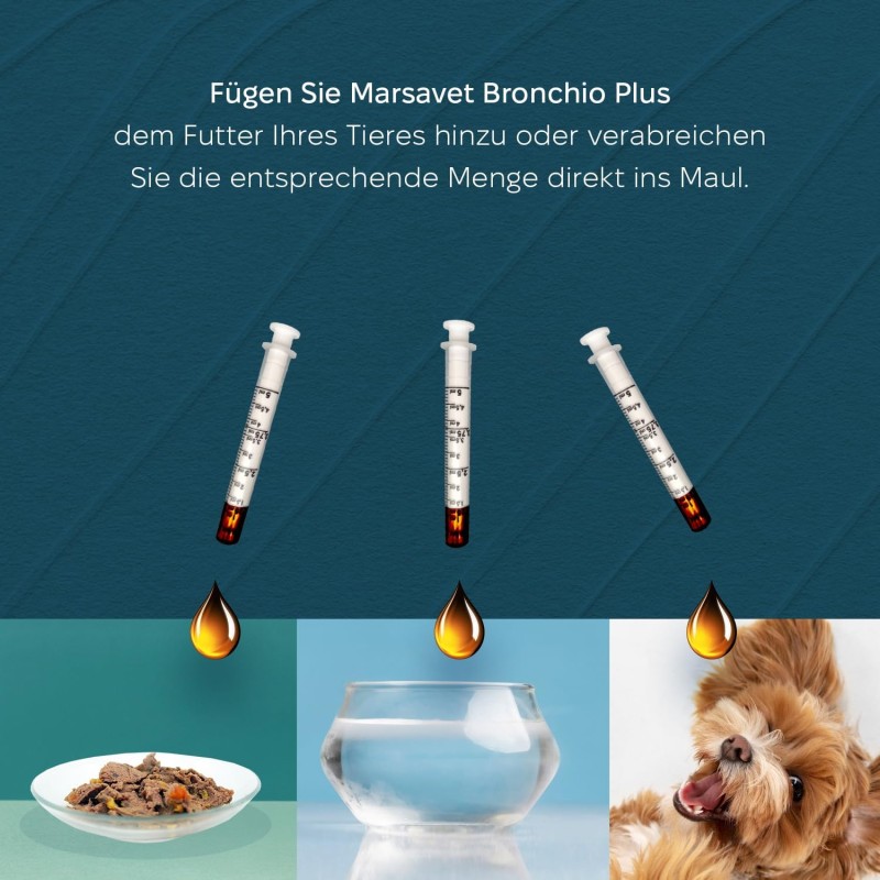 Marsavet Bronchio Plus Tropfen 100 ml – mit Katze